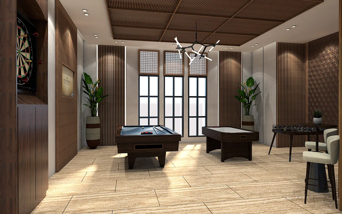 Kertarajasa Clubhouse — Games Room