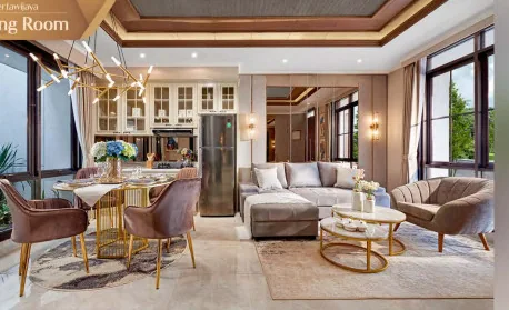 Living Room tipe Kertawijaya — Kertabumi Executive Residence