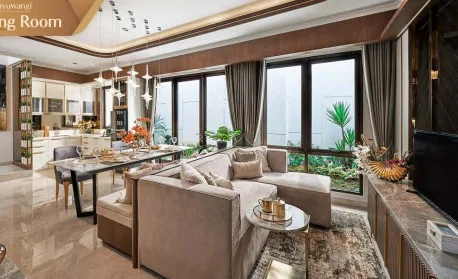 Living Room tipe Kayuwangi — Kertabumi Executive Residence