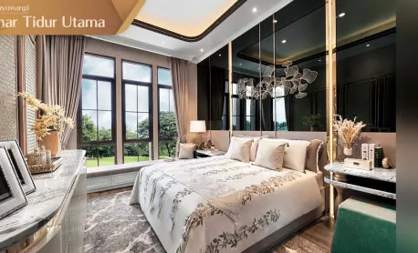 Kamar Tidur Utama tipe Kayuwangi — Kertabumi Executive Residence